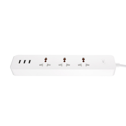 3 Way + USB Multi-function 10A Wi-Fi Smart Power Strip Sub-control