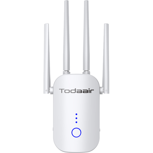 TODAAIR WiFi Extender 1200Mbps Signal Booster Range Repeater