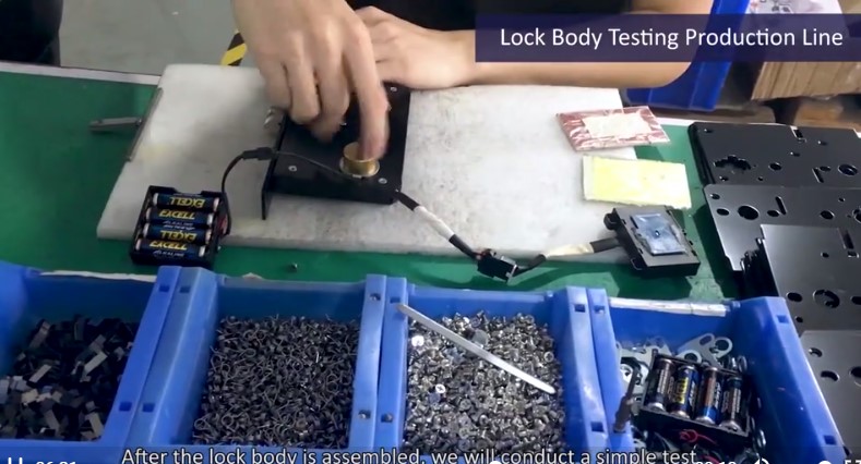 Lock body testing
