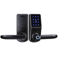 WiFi Keyless Entry Smart Door Lock App Fingerprint Lock Latch Bolt Lock with Remote Control