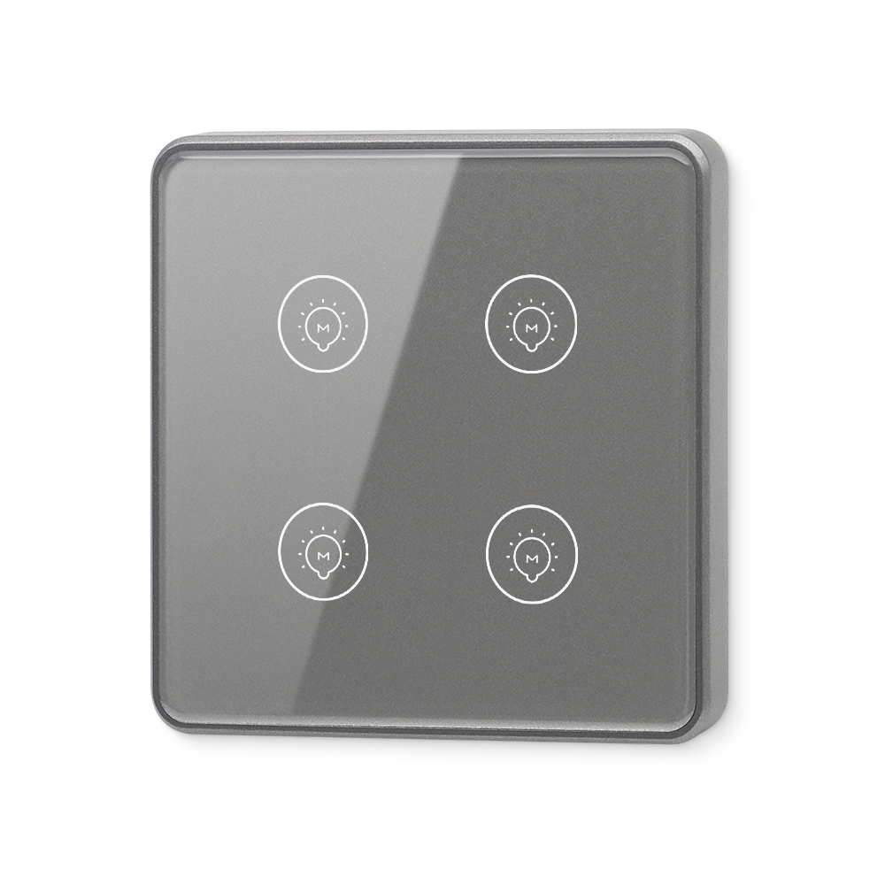 EU Standard Zigbee Smart Touch Switch-4gang(PC frame) | Light Switches ...