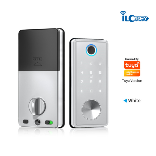 iLockey iLockey Cerraduras Wi-Fi Keyless Remote Control Single Cylinder Deadbolt Smart Lock Digital Door Lock