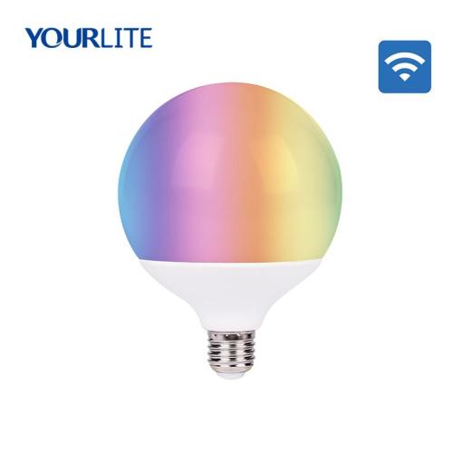 Smart Bulb G95 RGB CCT Adjustable Dimmable