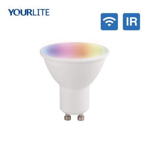 GU10 Wi-Fi LED Intelligent Bulb RGB+CCT