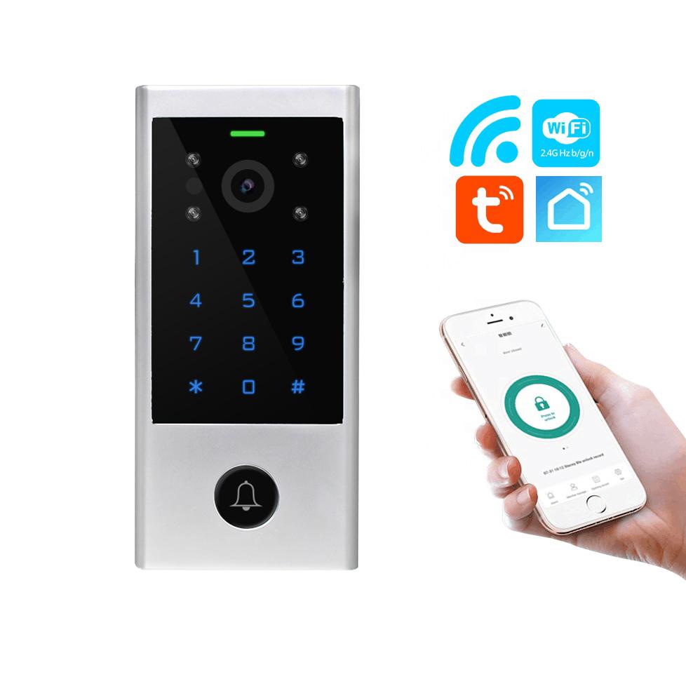 WiFi Video Access, Touch Keypad & RFID Access Controller with