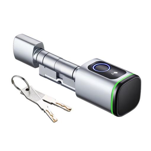 Easy Installation APP Fingerprint Smart Cylinder Tuya BLE  Cylinder Lock