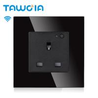 TAWOIA Tuya UK Wi-Fi Power Socket Type G Bluetooth TW-WF1G-BK Certified