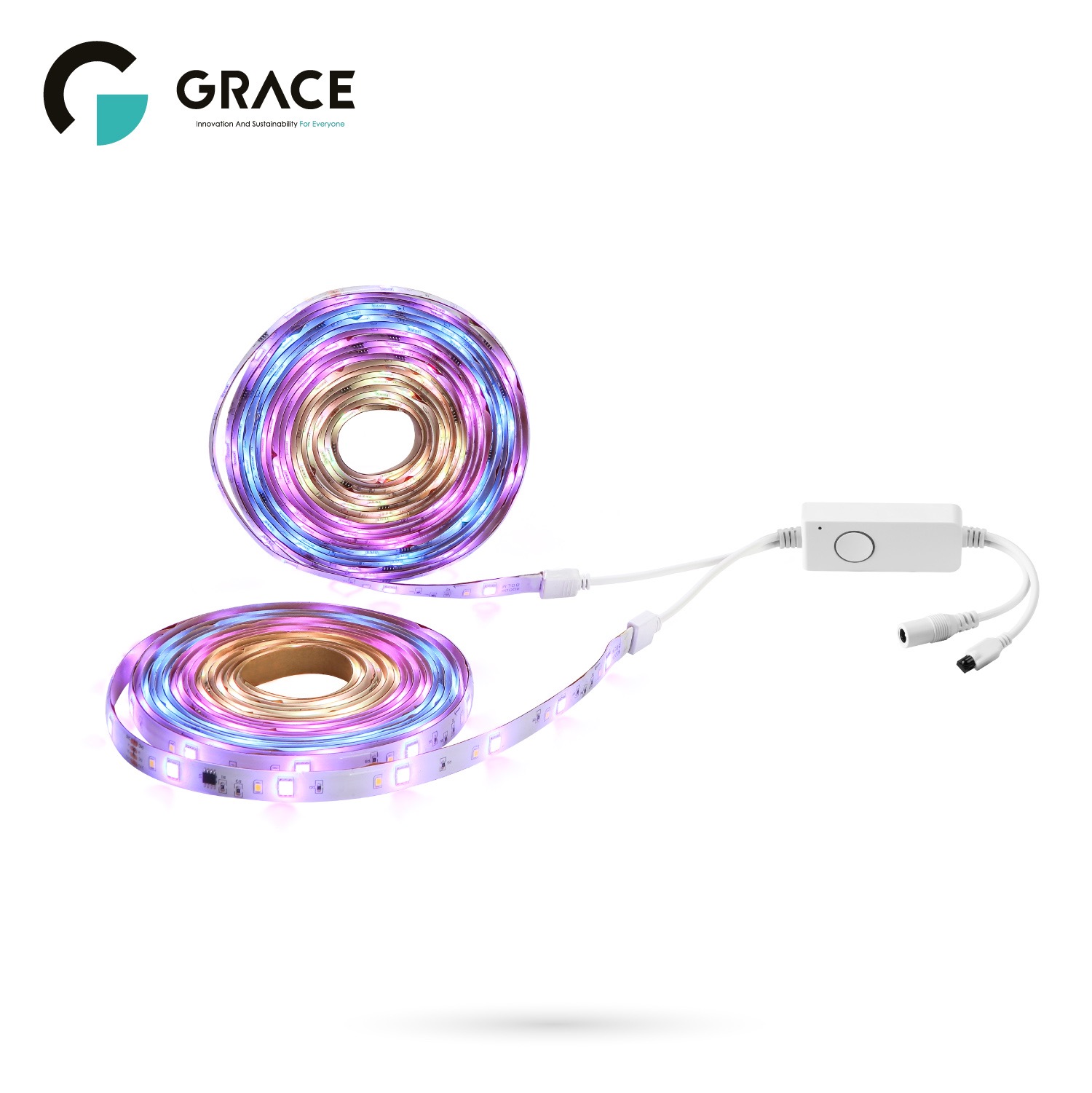 RGBIC+W LED Smart Strip Light WiFi+BLE 10M Strip Lights Tuya Expo