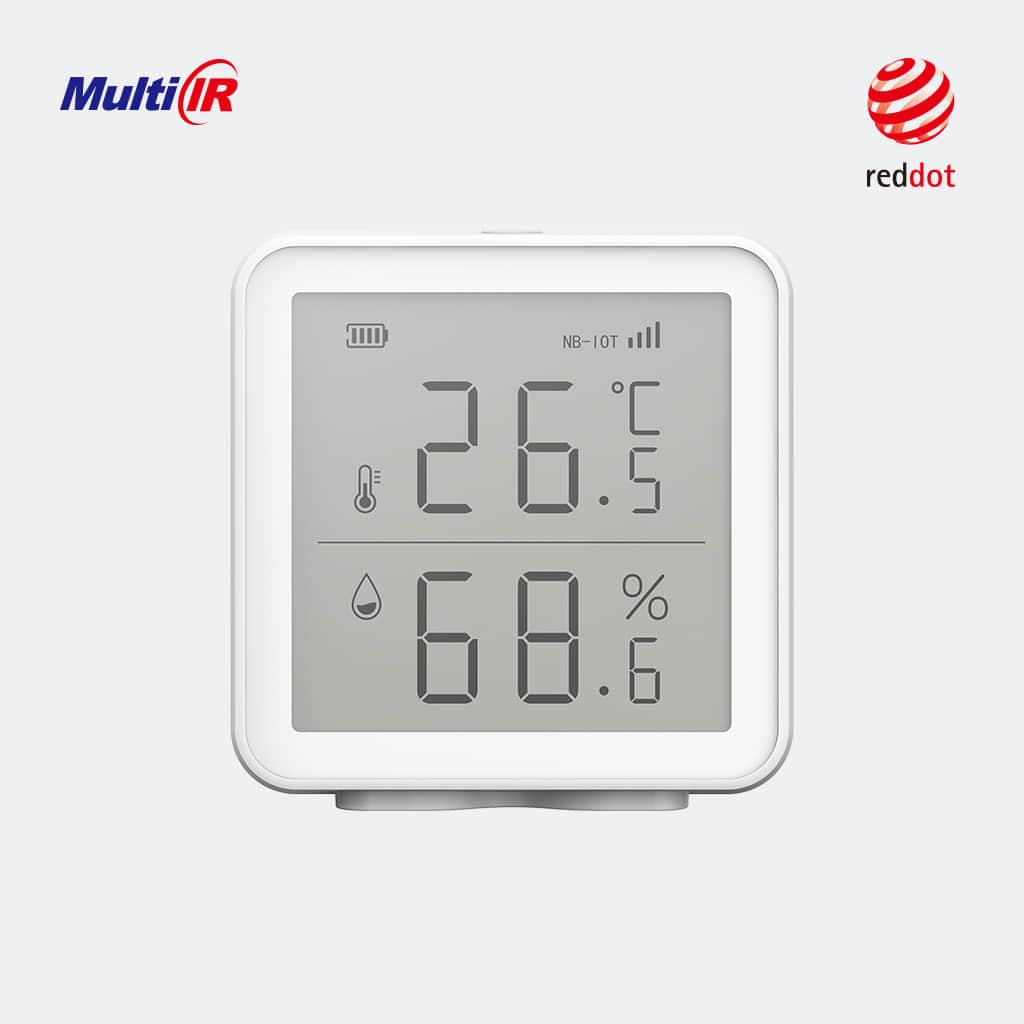 Smart WiFi Temperature Sensor Battery Powered CE FCC Temperature and