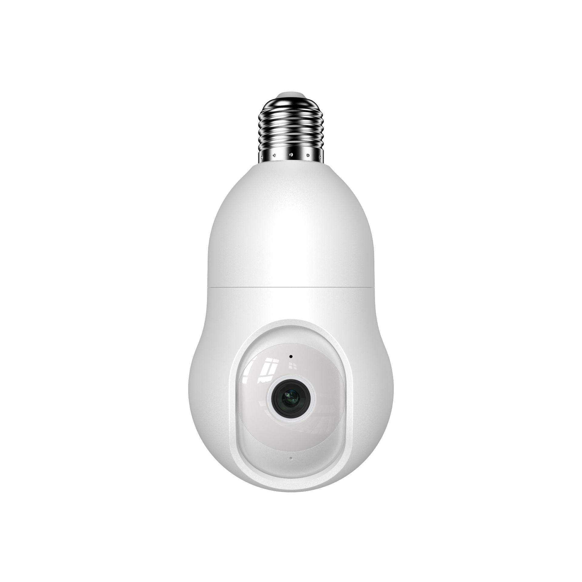 4MP E27 Bulb Indoor Pan Tilt Camera , Starlight, Motion Detection 2 Way Audio Human Body