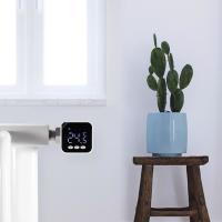 New Design Zigbee/Bluetooth Programmable LED Screen Electronic Radiator Valve with APP Remote Control for Smart Home