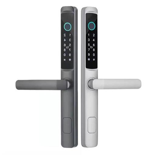 E103 Home lock with fingerprint + card + password + keys+APP Bluetooth