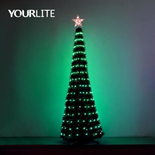 Christmas Essential Decorations Individually Control RGB Smart Christmas Tree Lights