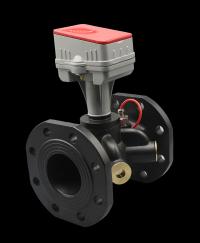 Flange connection ultrasonic water meter