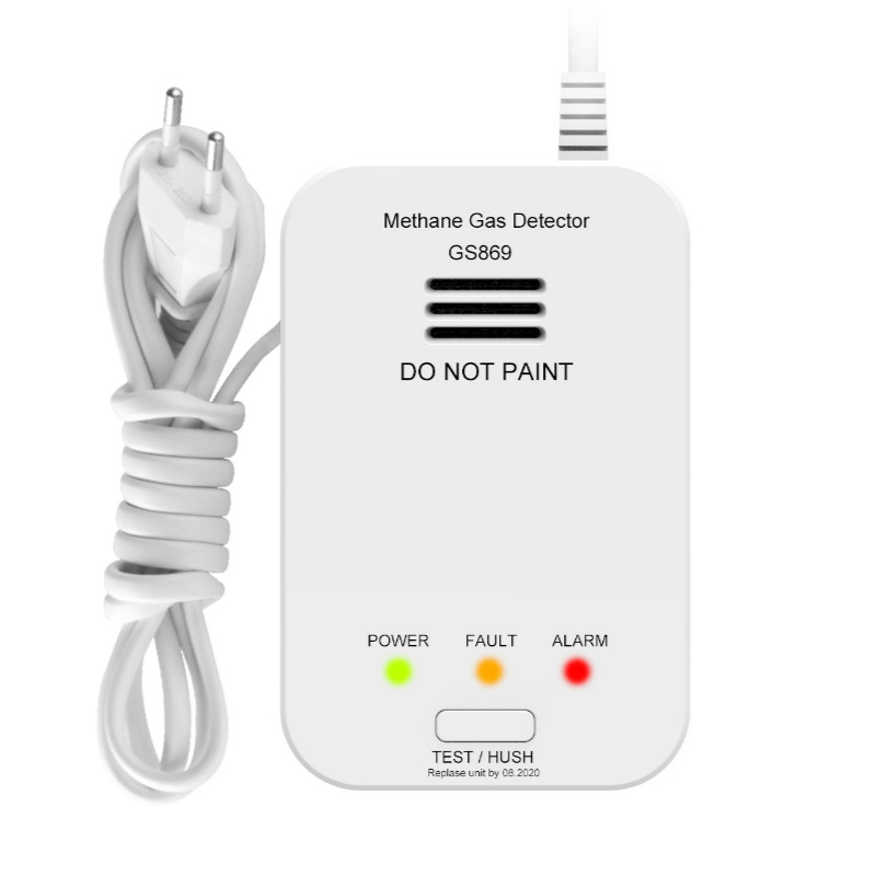 Zigbee Wireless Natural Gas Alarm Methane Detector Sensorcopy Fire Fighting Tuya Expo 6101